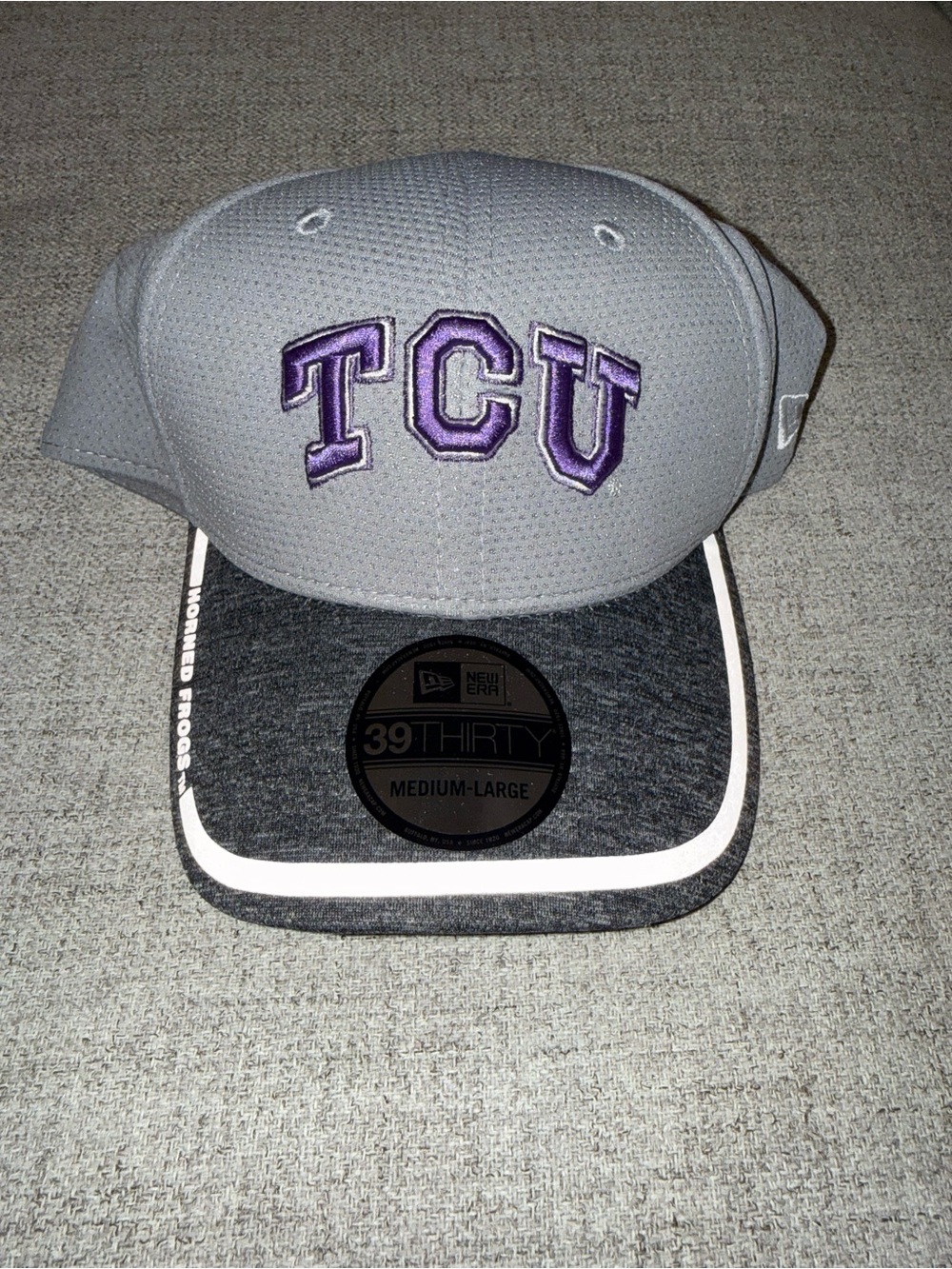 New Era Gray & Black Performance Fit Cap